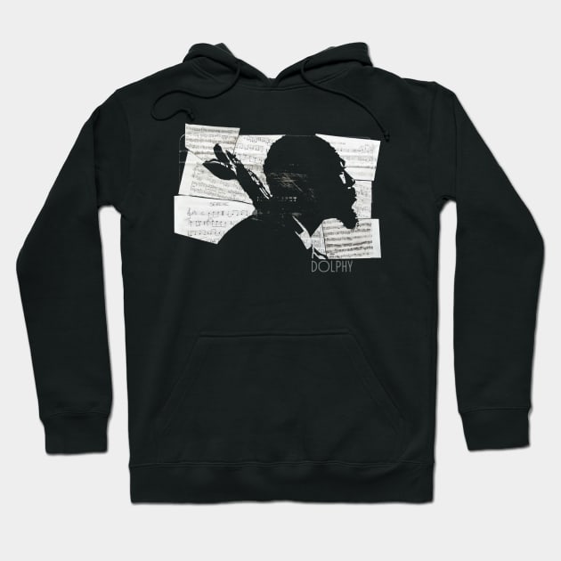 Eric Dolphy "Serene" Hoodie by todd_stahl_art